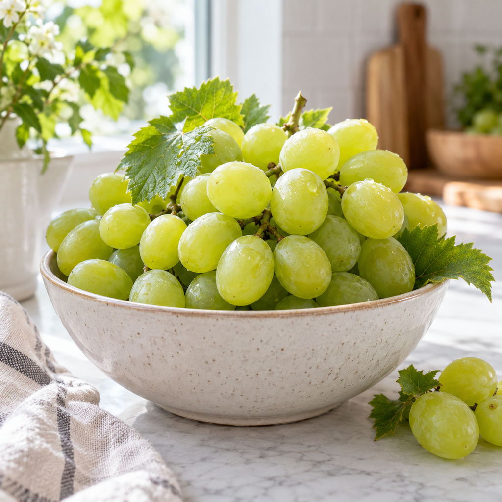 Fresh Green Grapes
