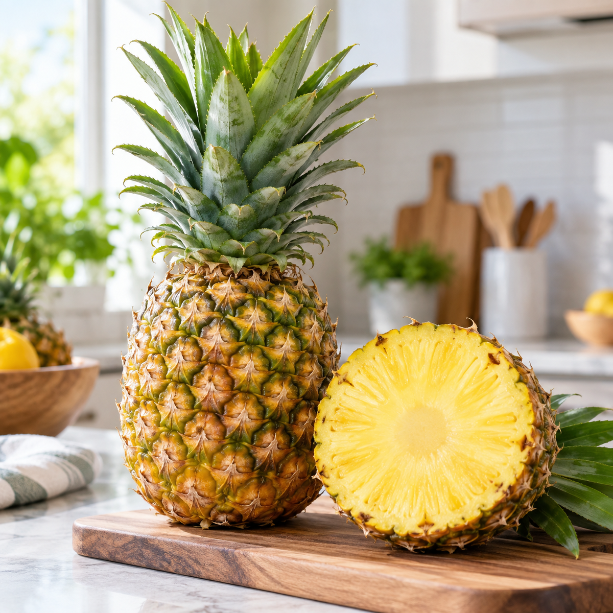 Fresh Pineapple – 1 Piece (1 TO 1.25 KG)