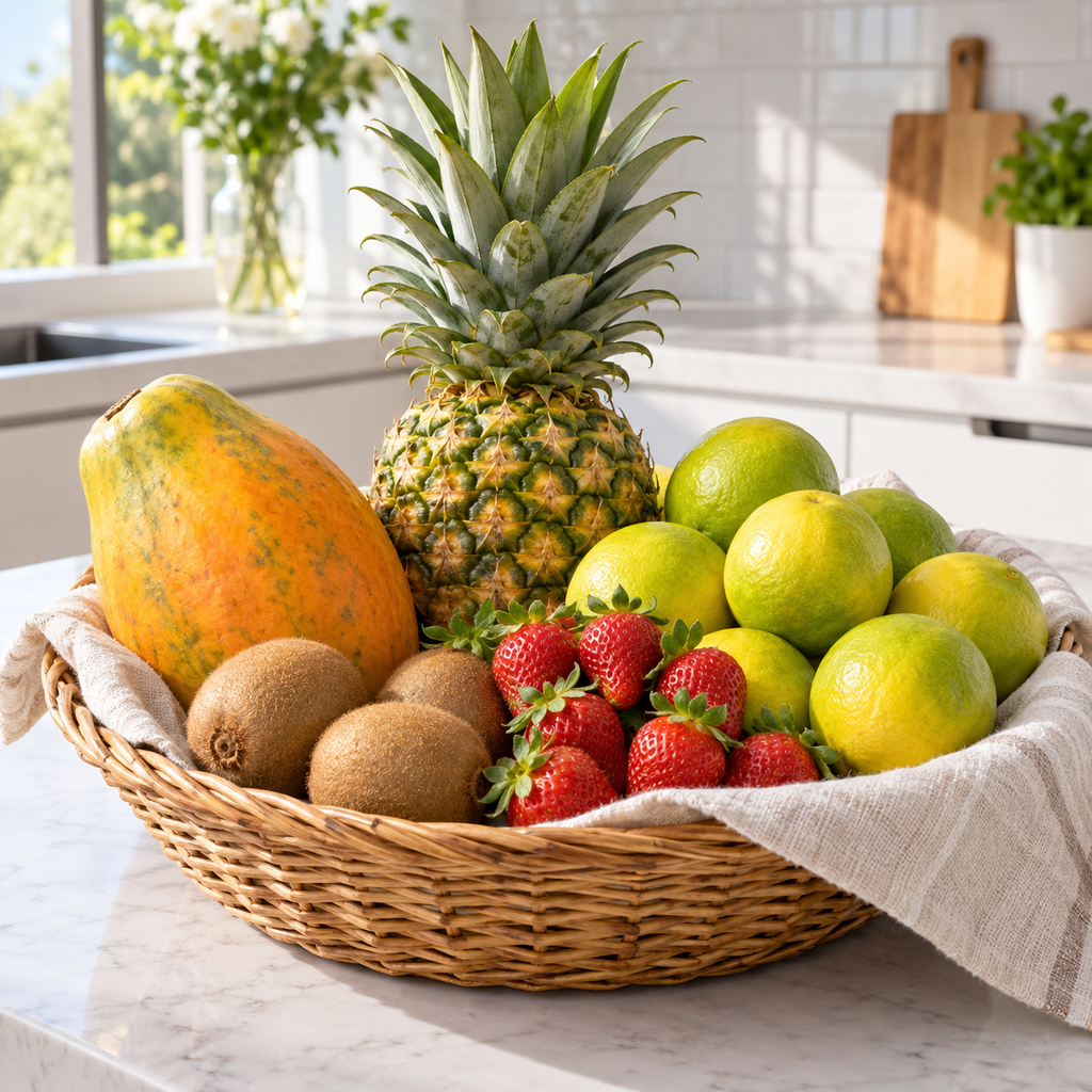 Vitamin C Rich Fruits Basket