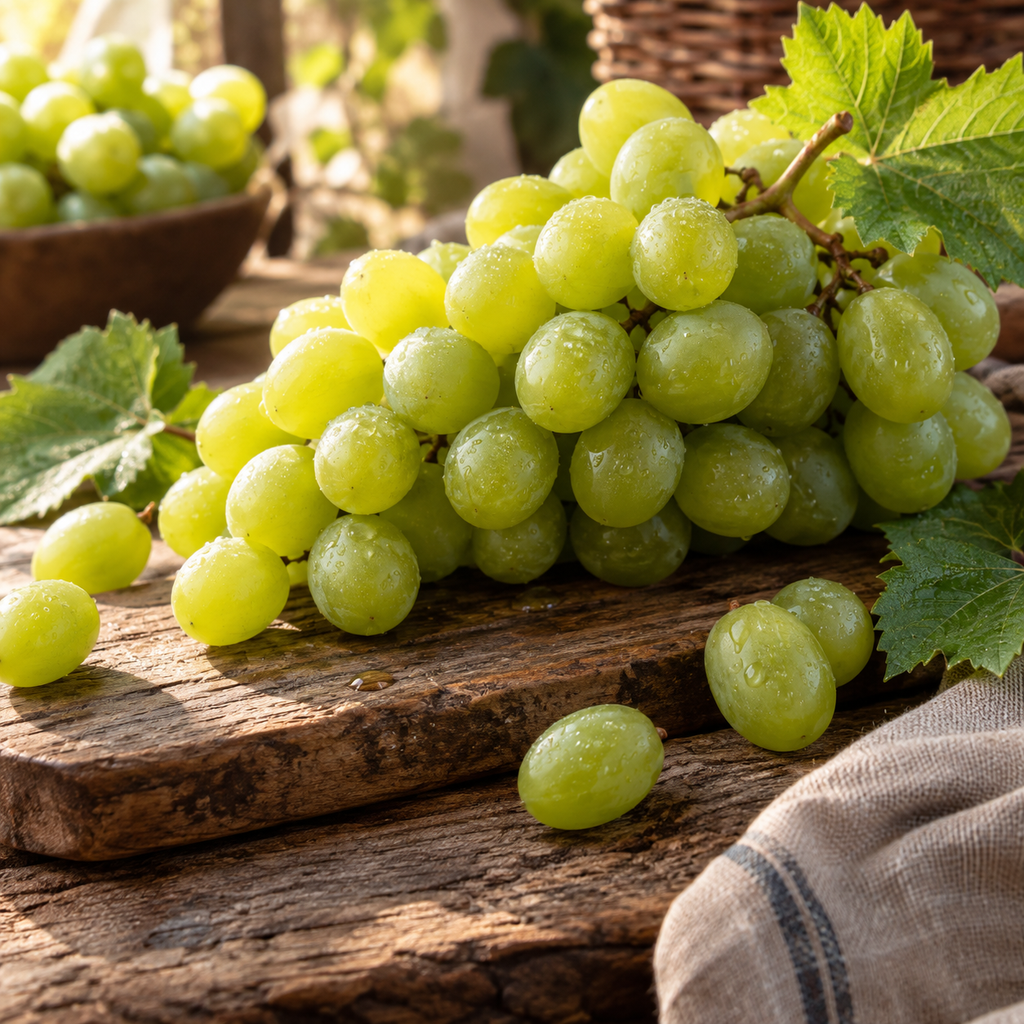 Fresh Green Grapes